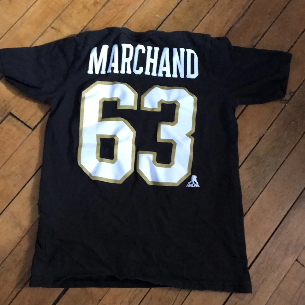 Boston Bruins NHL‎ Black and Gold Kids Short Sleeve Tee